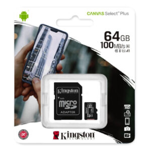 64GB Kingston Canvas Select Plus Micro SD Card